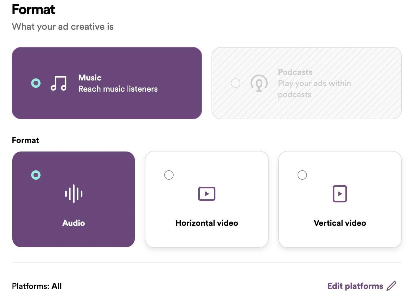 Spotify Ad Templates Training